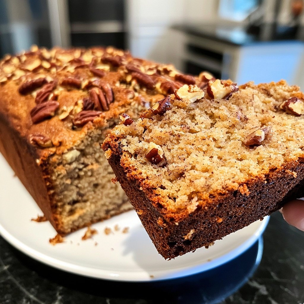 Banana Bread with Pecans Recipe