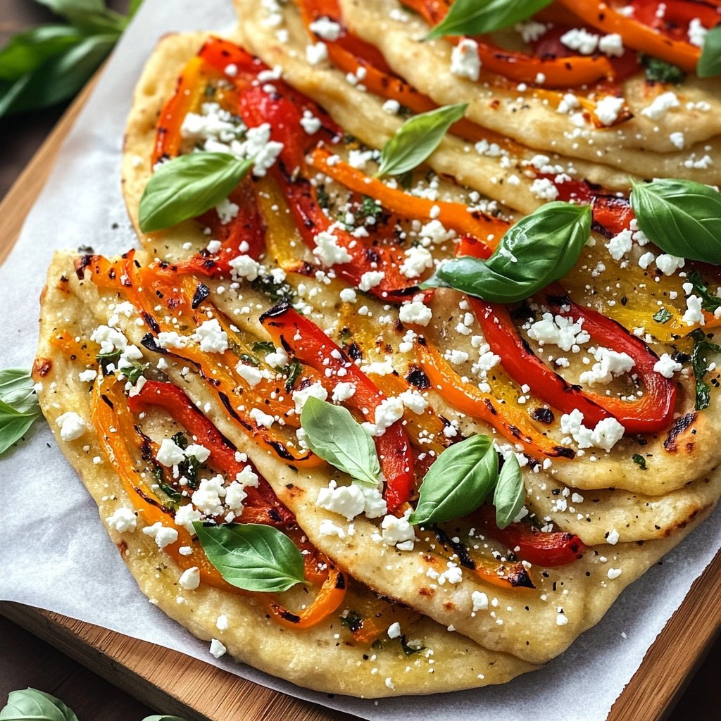 Super Bowl Party Food Veggie Flatbreads