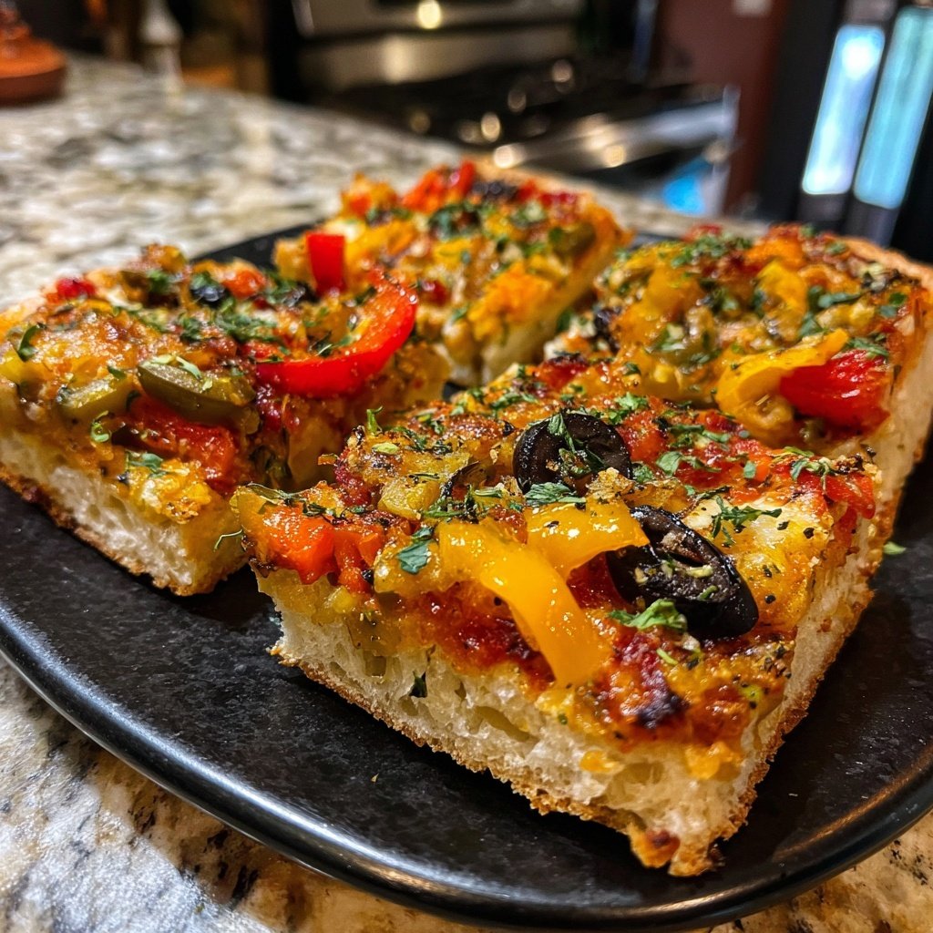 Super Bowl Appetizer Veggie Pizza Squares
