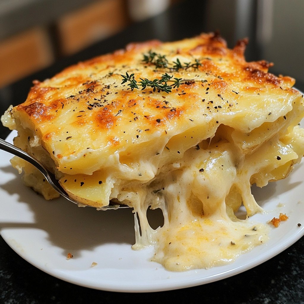 Sunday Creamy Potato Gratin