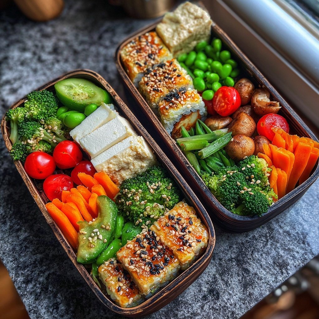 No-Cook Bento Box Lunch Idea